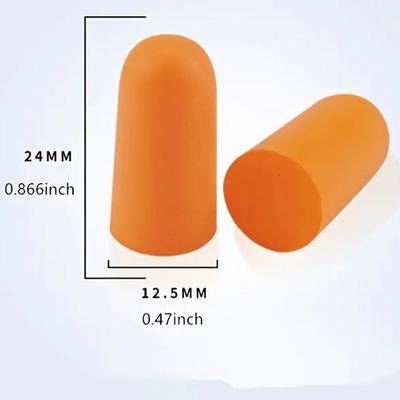 50/100 Pairs Ear Caps with Noise Cancellation Reusable Noise Reduction Protection Soundproofing Ear Caps for Sleep Studio Work