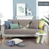 Solid Color Striped Cotton Sofa Cushion Four Seasons Non-Slip Bay Window Cushion Sofa Cover Seat Cushion Sofa Cover