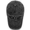 Hat New Style Spring and Autumn Wash Cloth Baseball Cap Embroidered Letter Baseball Cap