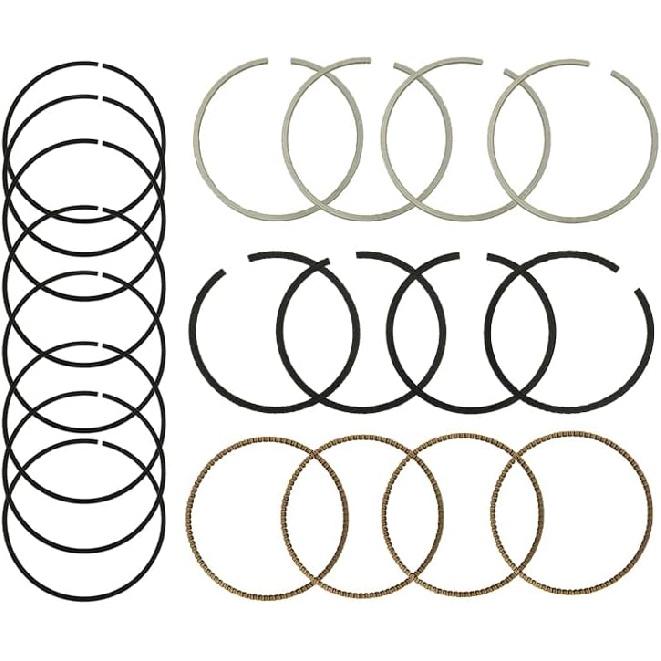 STD Engine Piston Ring Compatible with Buick Encore/with Chevy Cruze Sonic 1.4L L4 DOHC 16v 2011-2015, 25195065 55571045