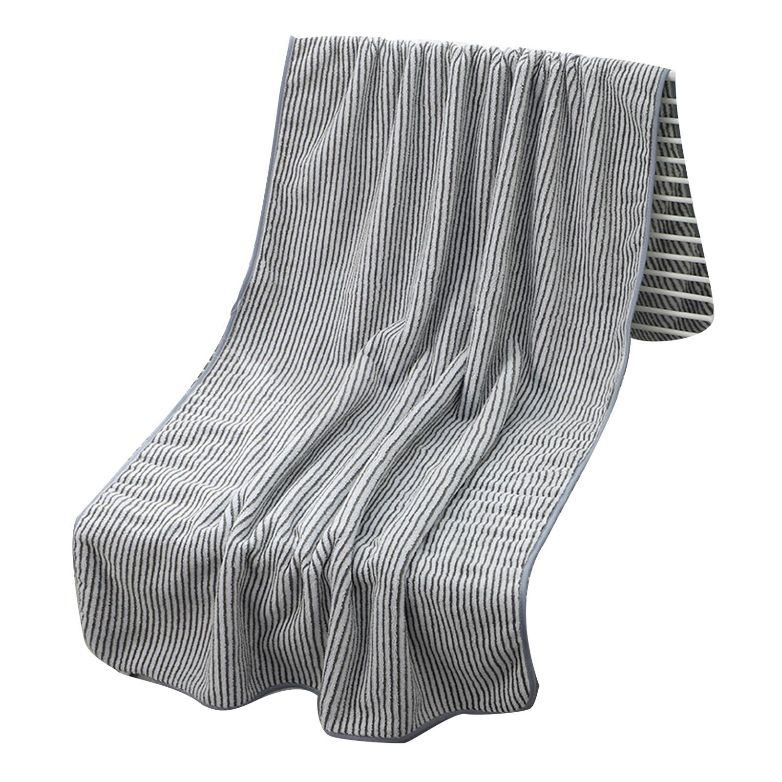

Bath Towel 70x140cm Coral Fleece Highly Absorbent Quick Dry Thickened Bath Sheet for Beach Outdoor Home Type 2