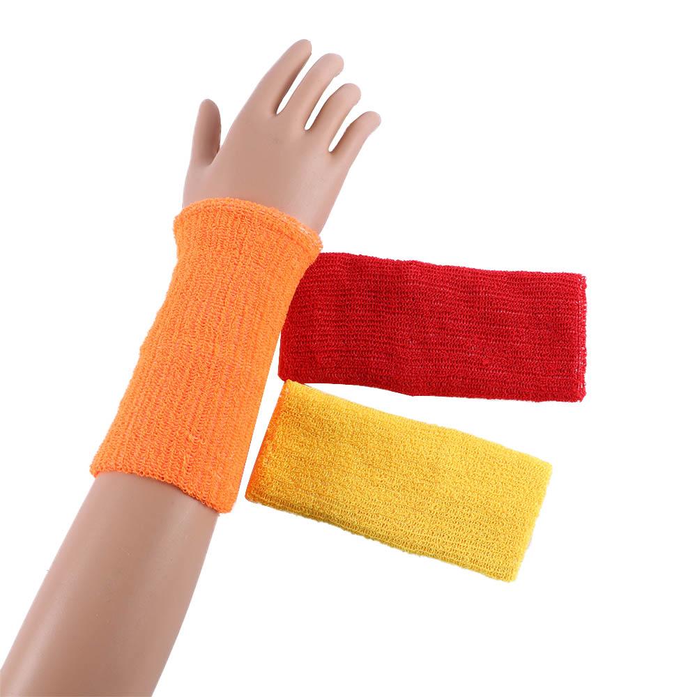 Cricket Exercise Badminton Gym Yoga Basketbal Arm Band Wristband Sweat Band Sweatband