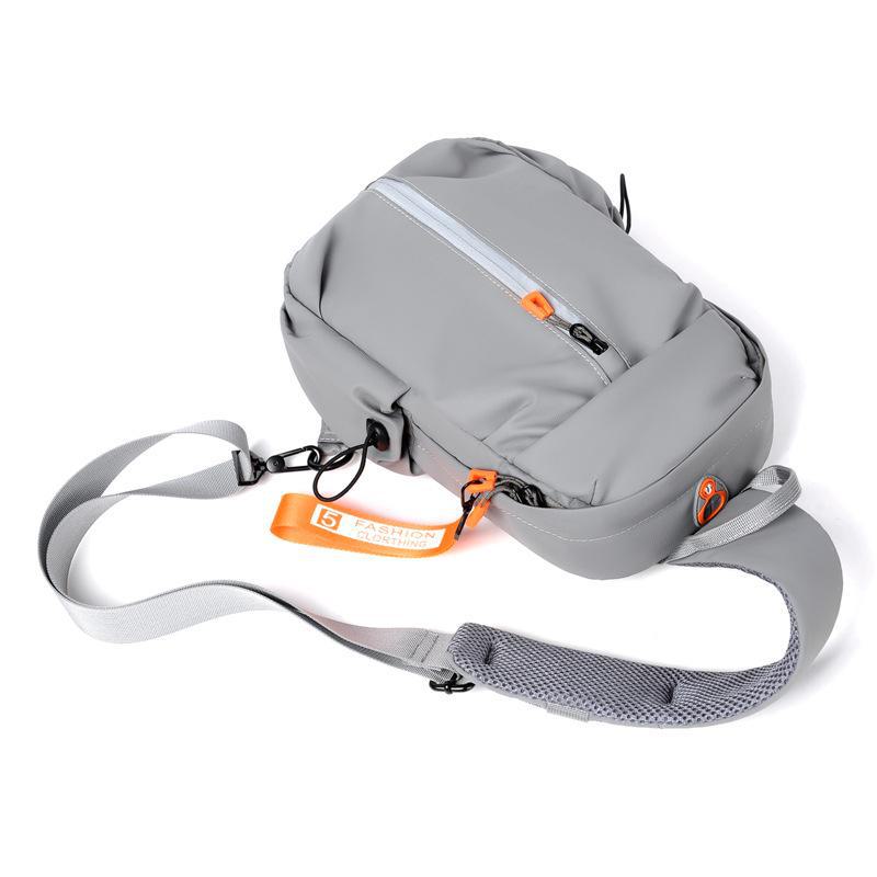Men's Trendy Chest Bag, Fashionable Casual Sports Messenger Bag, Lightweight Travel Carry-On.
