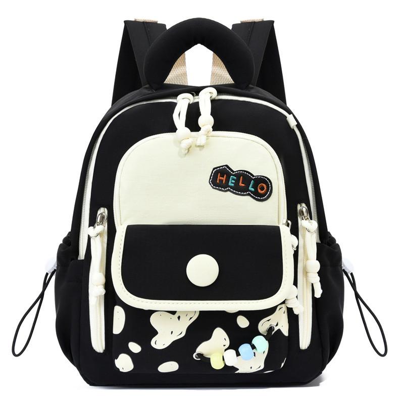 

Toddler Boys Girls School Bag With Padded Straps For Early Education Kids Backpack чорний