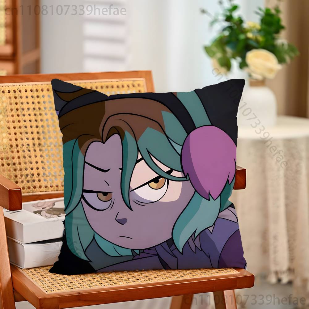 AAmity TThe Owl House Throw Pillow Case For Decoration 30cm 50cm 55cm Square Home Pillowcase Case 30x30cm