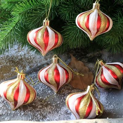 Multifunctional Candy Christmas Decoration DIY Painted Ornaments Onion Christmas Tree Pendant Christmas Decoration