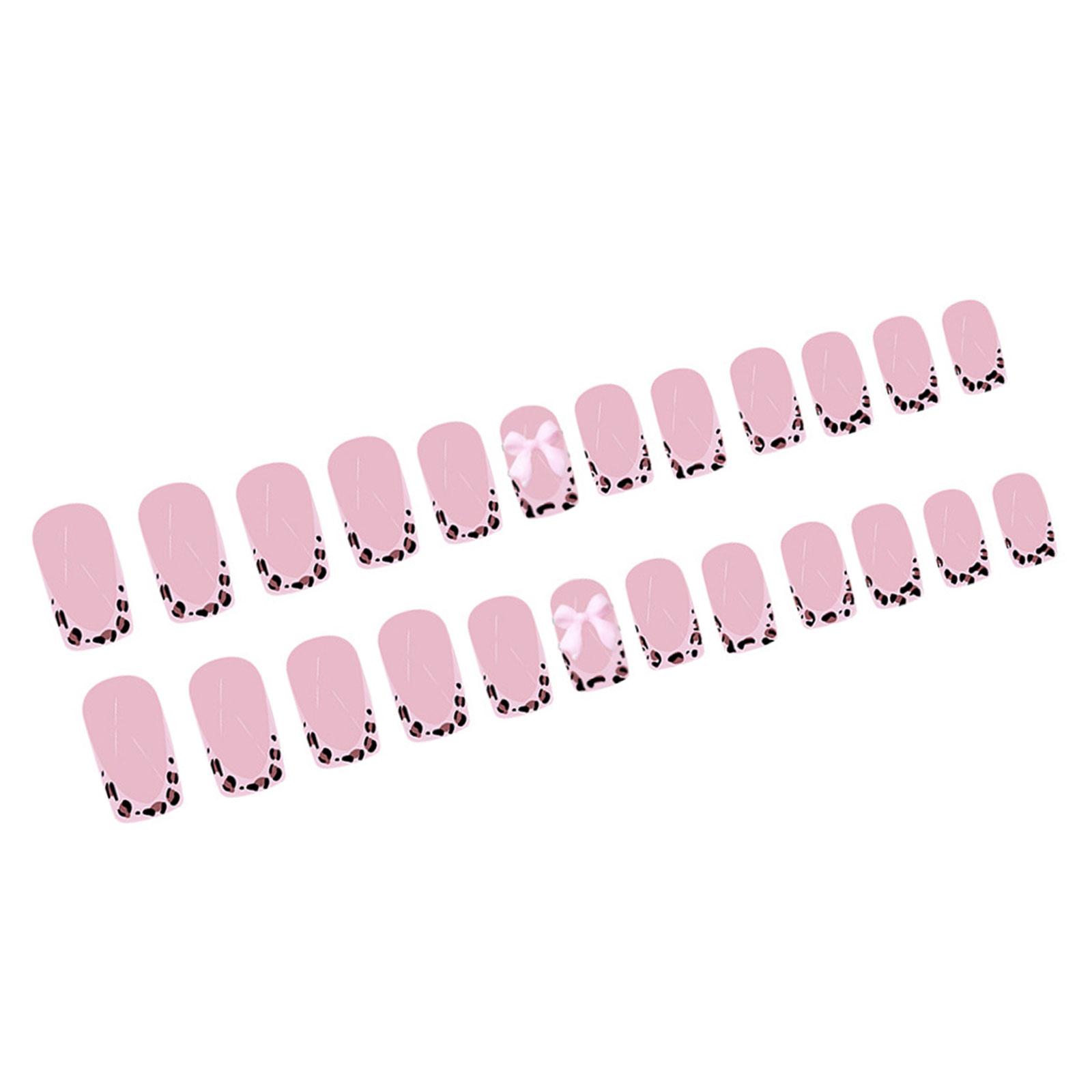 

Накладные ногти Короткие ногти с французским типом Квадратные типсы Накладные ногти Накладные ногти с дизайном Полное покрытие Акриловые ногти