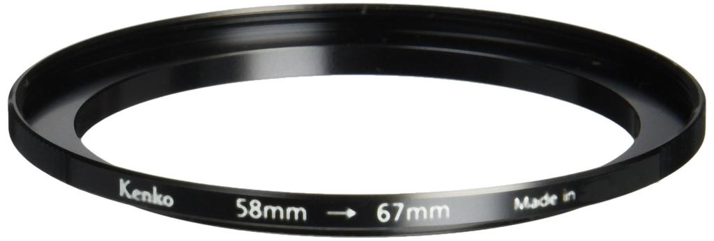 Kenko Step-Up Ring N Filter Diameter Conversion Adapter 58-67mm, Made in Japan, 887707