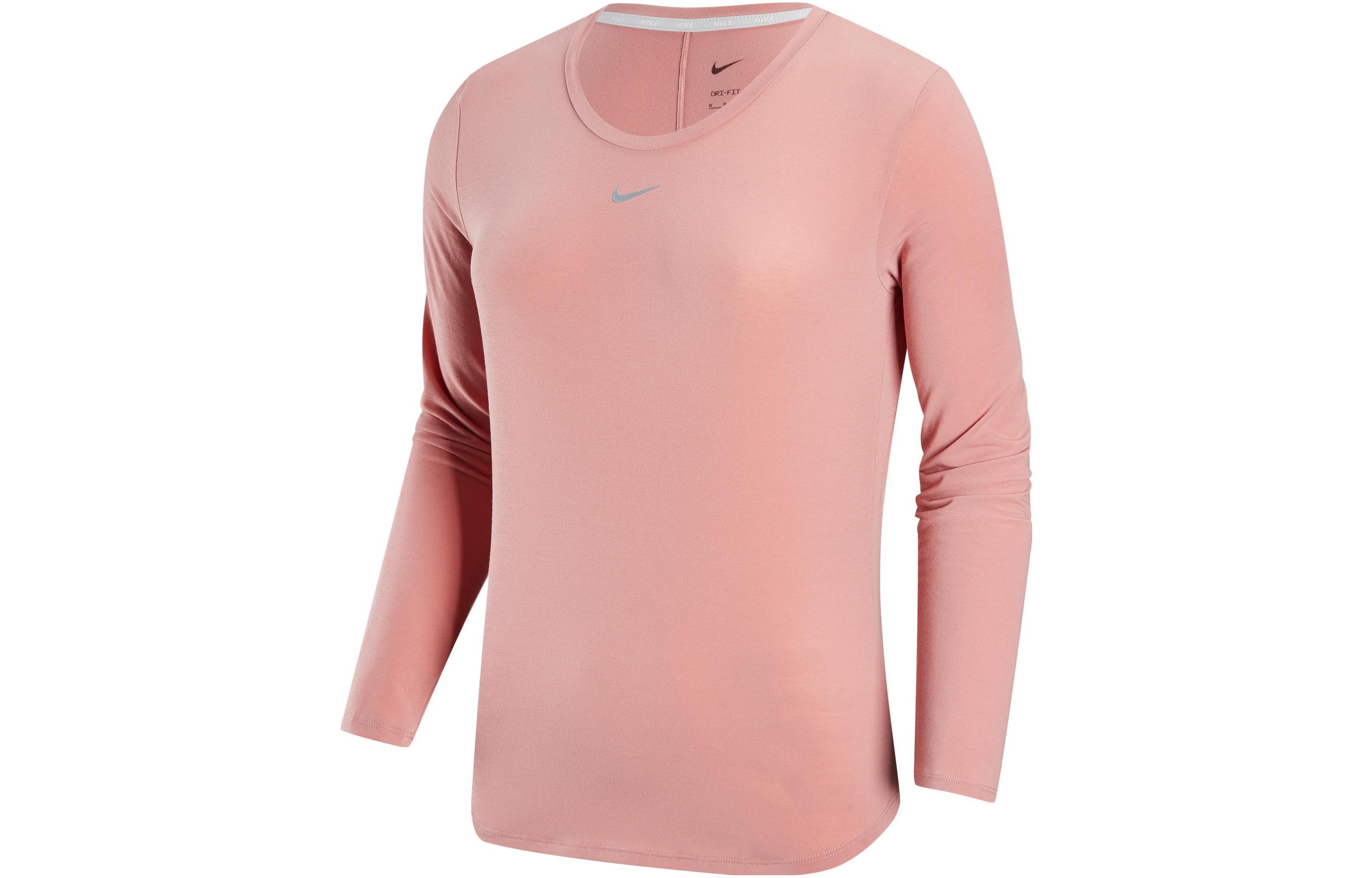 Женская розовая футболка Nike Dri Fit DD0621-618 L