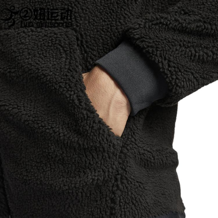 Nike Jackets Men's Black Hooded Thickened Other AQ2768-010
