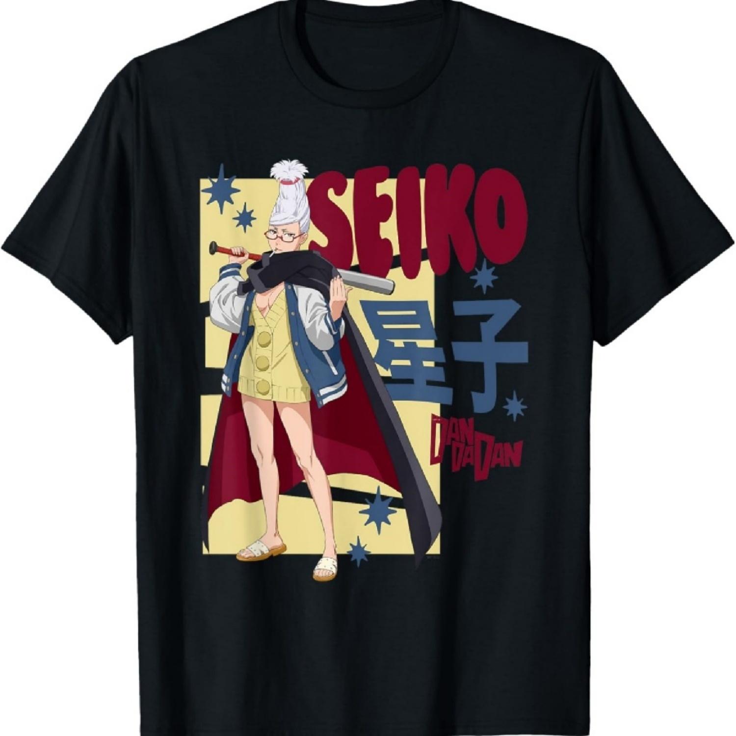 

Seiko Ayase Alien Yokai Paranormal Anime T-Shirt XXXXXL чорний