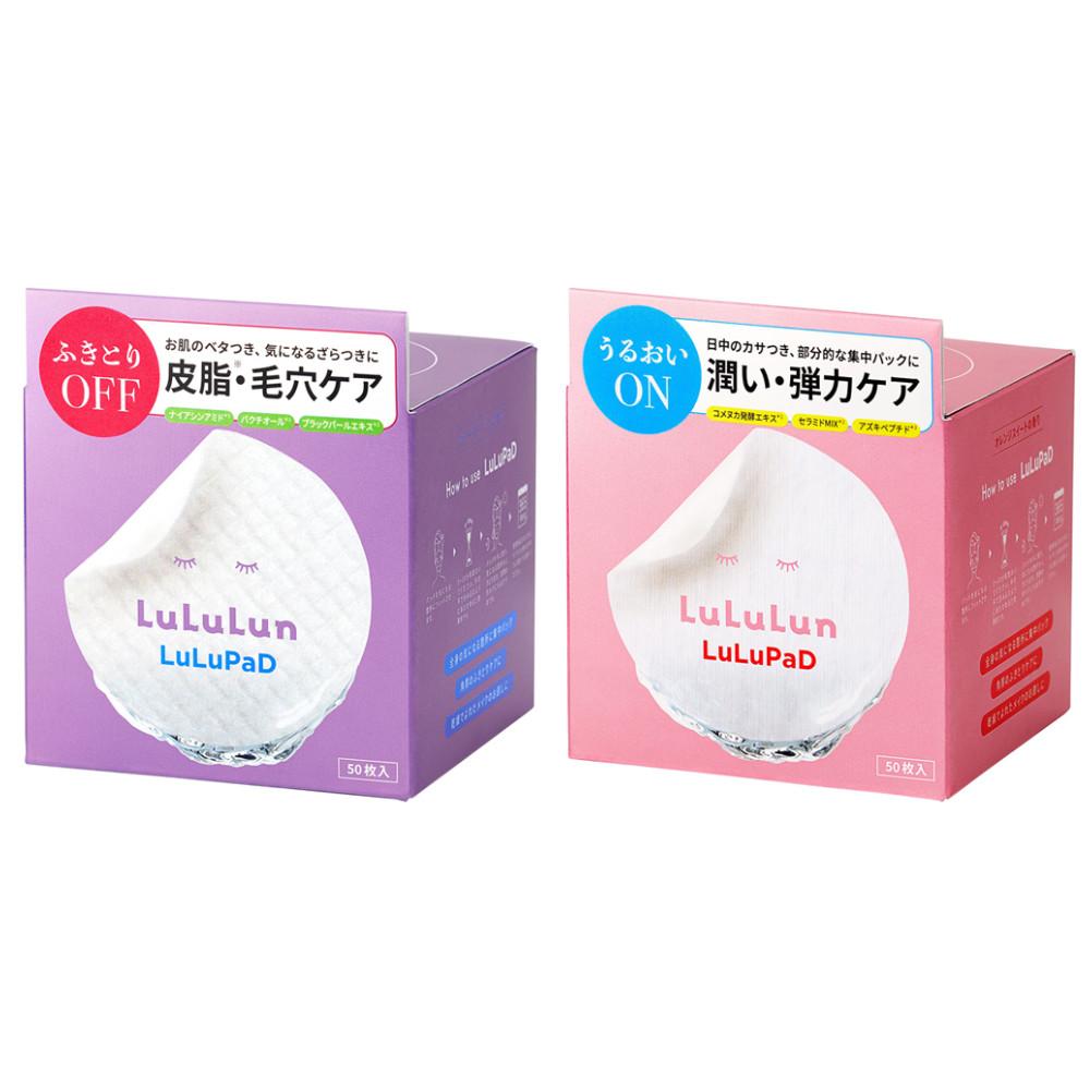Glide Lulurun Dr Lulurun Toner Pad Wipe OFF  Moisturize ON 50pcs