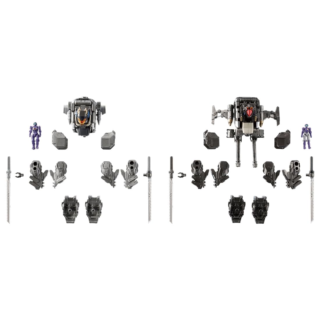 

Основний комплект озброєння Diaclone EX 2 &