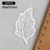 White Mesh Lace Trim for Sewing Projects Delicate Embroidered Pattern Ideal for Stylish DIY Creations