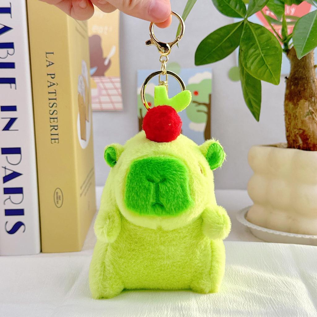 Popular Guinea Pig Plush Keychain - Cute Cavy Backpack Charm & Ornament