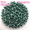 New Jewelry Resin Spacer Beads Ball Mixed Evil Eye Pattern About 50pcs 8mm( 5/16") Dia, Hole: Approx 2.0mm