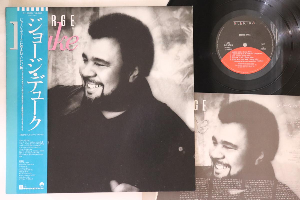 Виниловая пластинка GEORGE DUKE George Duke P13369 ELEKTRA 1986 Япония Obi Джаз Б/у