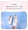 Girls' High Heel Leather Princess Shoes with Crystal Accent - New Korean-Inspired Spring/Autumn Edition for Children's Performances
