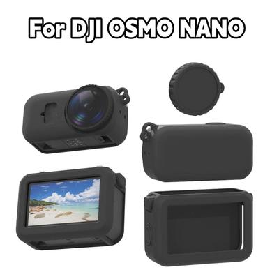 Silicone Case Set For DJI OSMO NANO Action Camera Full Protection Safely Scratchproof Bumpproof Protective Cover Accessories