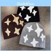 Pattern Fashion Star Neutral Casual Warm Knitted Hat For Autumn Winter And