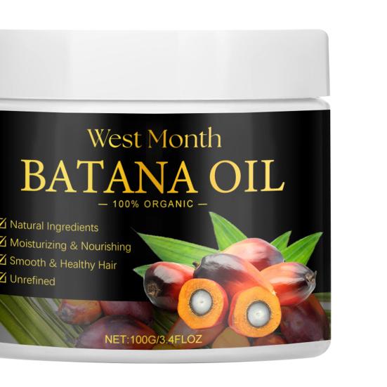 Natural Batana Oil for Hair Growth Strengthening Moisturizing Nourishing Repairing Dry Hair Prevent Hair Loss Eliminates Split Ends