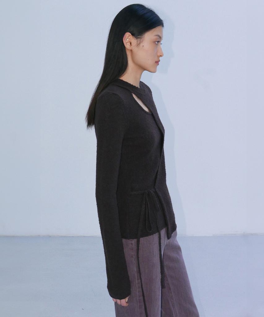 EN OR Side String Soft Knit – Brown