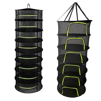 Red de secado de capas para hierbas, cesta colgante, estante plegable para secar hierbas, bolsa secadora, malla para flores, brotes, organizador de plantas