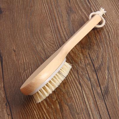 Spazzola esfoliante per pelle secca con setole naturali per il corpo, massaggiatore, scrub per doccia