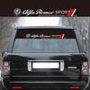 Car Front Rear Windshield Decal Sticker Decoration For Alfa Romeo Giulia Stelvio Giulietta 156 159 147 Mito Tonale Brera Disco V