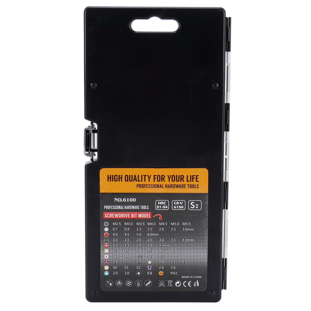 57 in 1 Screwdriver Set 56 Bits and 1 Handle Household Repair Screwdriver for Repairing