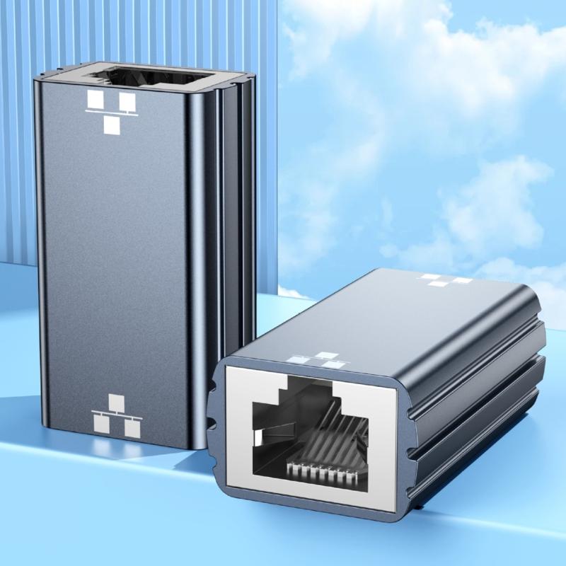 RJ45 Splitter Connector Easy Installation For Multiple Device Connection And Signal Distribution