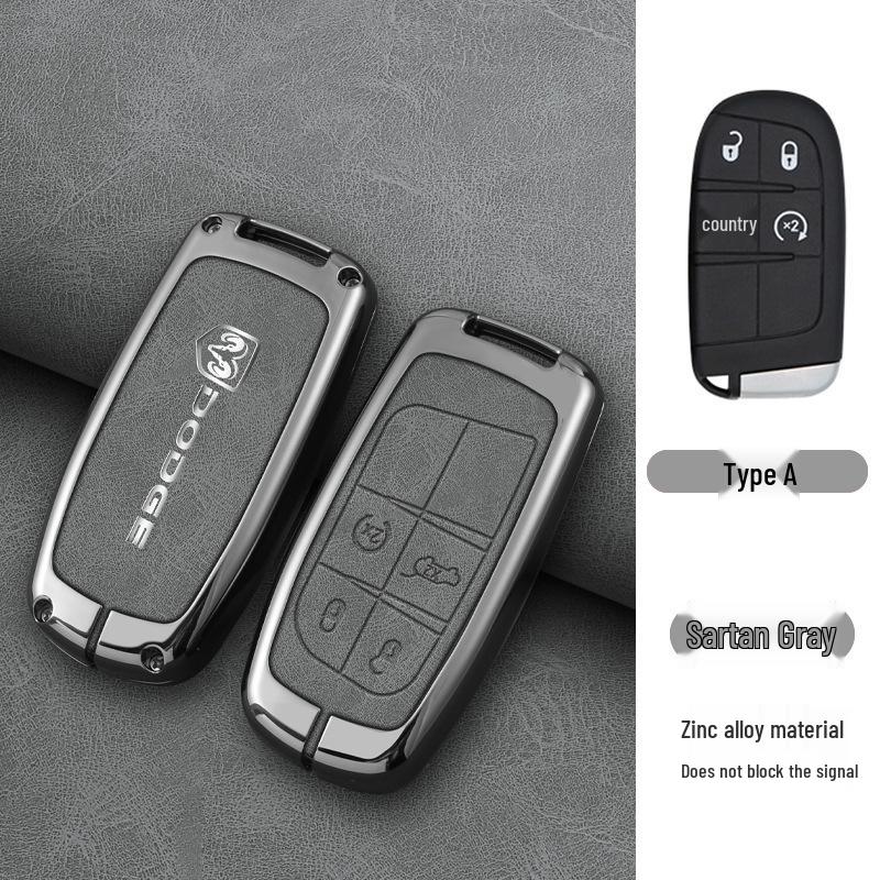 Dodge Journey Key Case for 2013-2016 Models - Metal Car Buckle Included