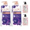 Enchanting Lotus Body Wash (2x1L) & Cherry Blossom Hand Wash (2x400g) Bundle