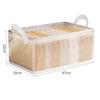 Space Saver with Metal Frame Storage Basket Clear Stackable Wardrobe Organizer Large Capacity Clothes Box Closet Organization