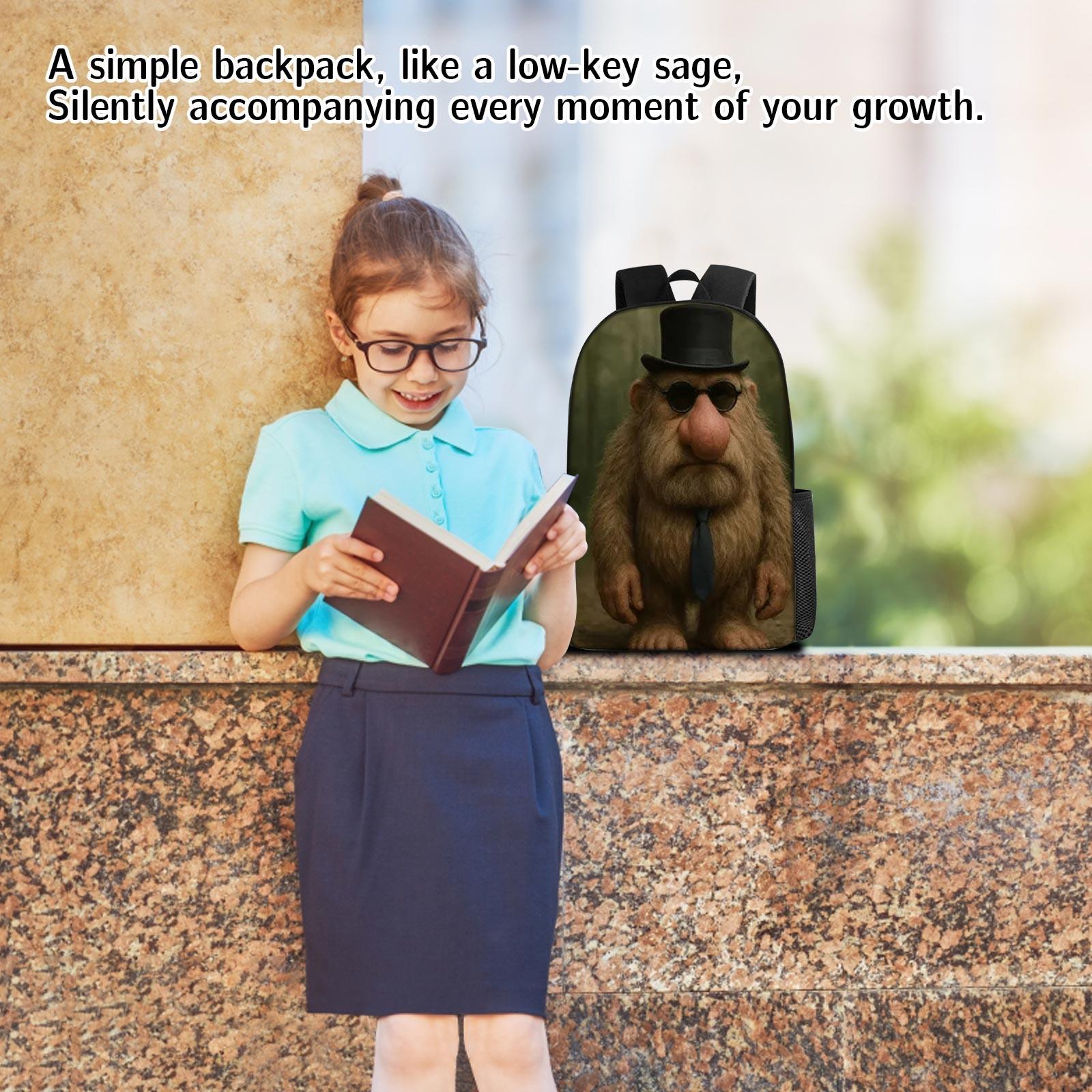 

Студентський рюкзак Рюкзак з 3D цифровим друком One Size