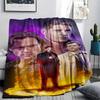 1 Stück Flanelldecke mit übernatürlichem Aufdruck, Hohe Qualität für alle Jahreszeiten, Heimdekoration, Wärme und Komfort, Perfekt für Weihnachtsgeschenke