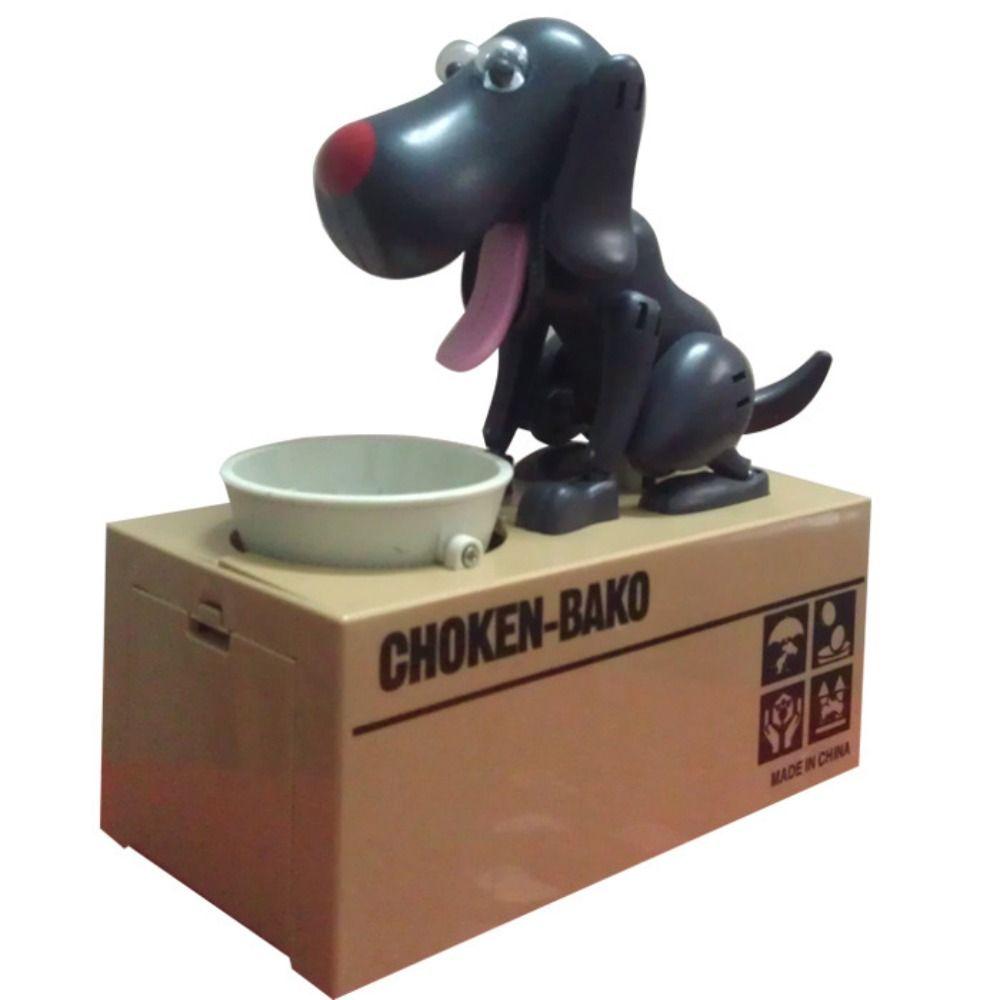 

Автоматическая копилка для собак Пластиковые копилки для собак Модная электронная копилка Домашний декор 6