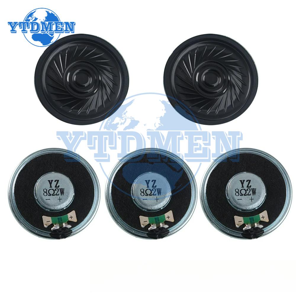 5/10PCS 2W 8ohm Speaker 40MM Diameter Ultra-thin Horn Speaker 2 Watt 8 Ohm Loudspeaker Kit for Arduino