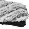 L Shaped   Putter Head Cover Soft Plush     Headcover  or Accessory(White Gray )