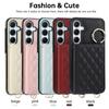 Crossbody Wallet Phone Case for Samsung Galaxy S25 Edge Ultra A56 A36 A25 A16 S24 S23 FE S22 Plus S21 S20 A06 A55 A54 Lanyard