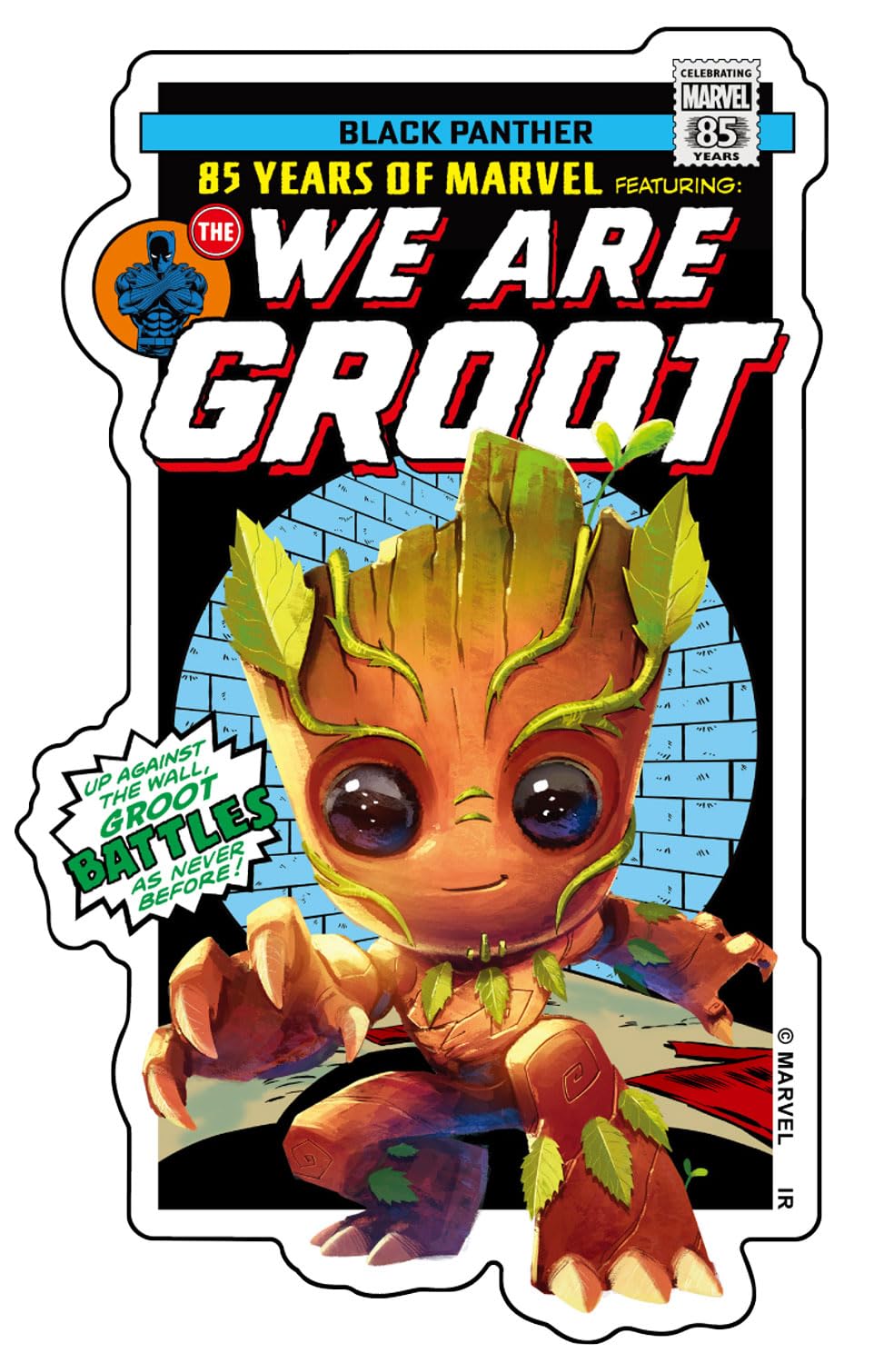 

Наклейка Marvel WE ARE GROOT [Inlock] Вырезанная