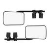 1 Pair Trailer Clip On Towing Mirror Extensions Caravans Rear View Mirror for Motorhomes Vehicle Exterior Wing Mirror