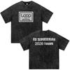 Ed Sheeran Loop Tour 2026 Vintage Washed T-shirt Men Women Clothing Fashion Hip Hop Oversized O-Neck T Shirt Harajuku Streetwear