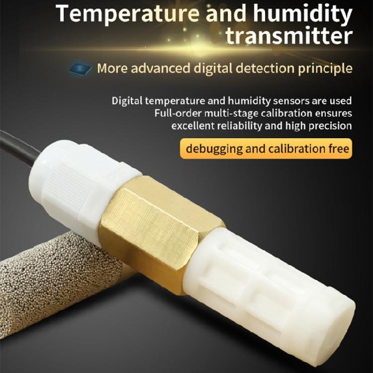 RS485 Soil Temperature and Humidity Sensor Transmitter Probe Moisture Sensor