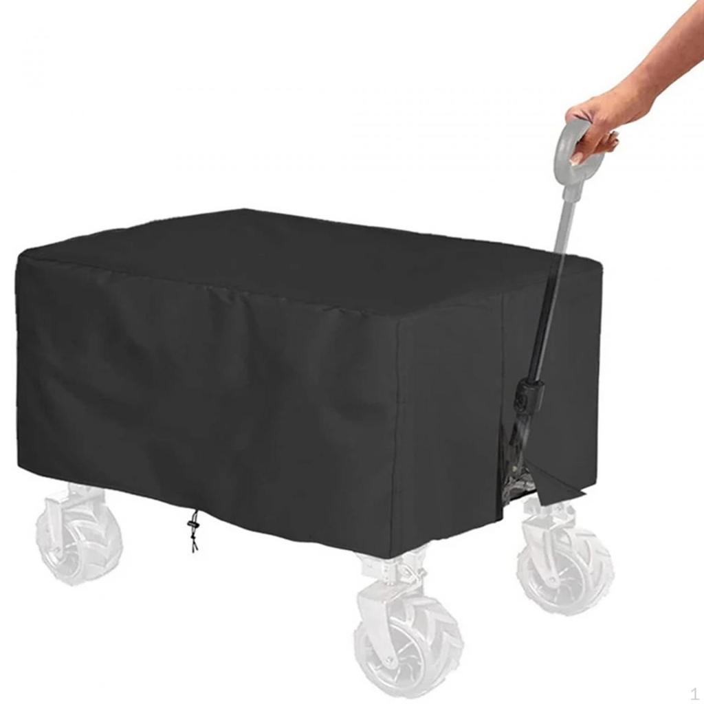 Garden Cart Cover, Utility Wagon Cover Waterproof Rain for Folding Wagon/