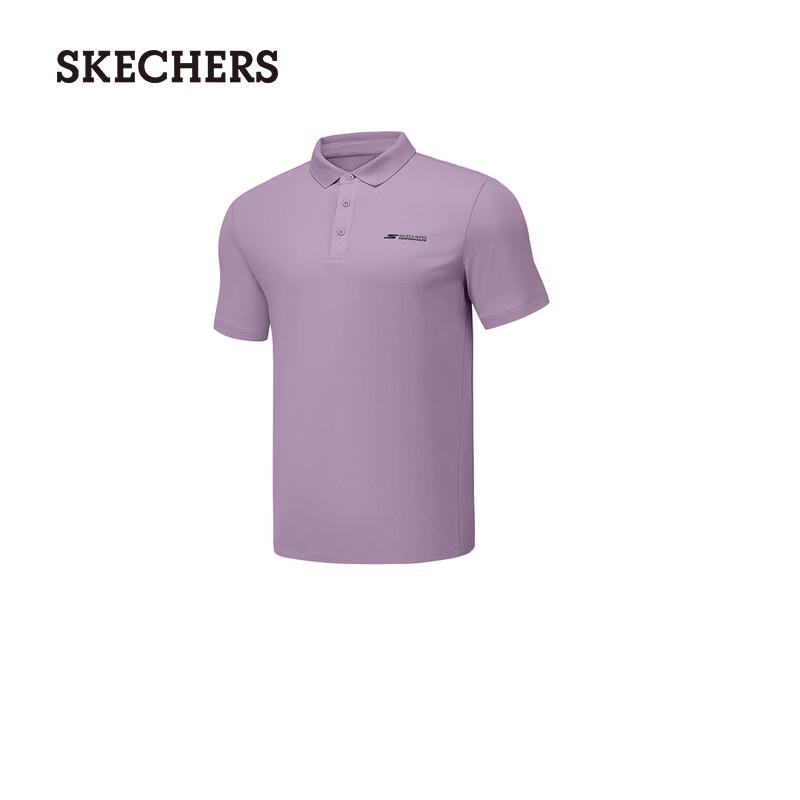 Skechers Men s Breathable Knit Polo Shirt L