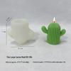 Cactus Scented Candle Mold for DIY Succulent, Plaster, Resin, and Fondant Crafting