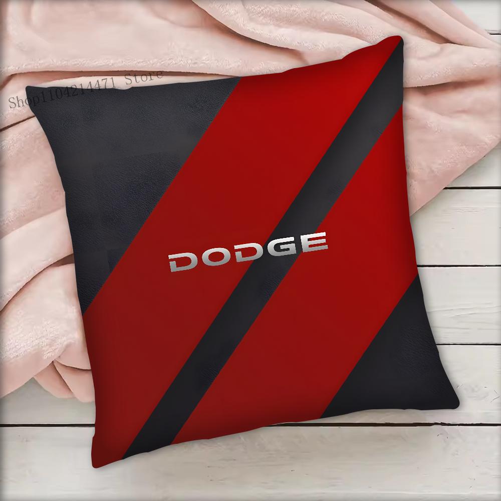 Fashion Brand D-DODGE Pillow Case Square Bedroom Sofa Leisure Comfort Cushion Car Living Room Home Decoration