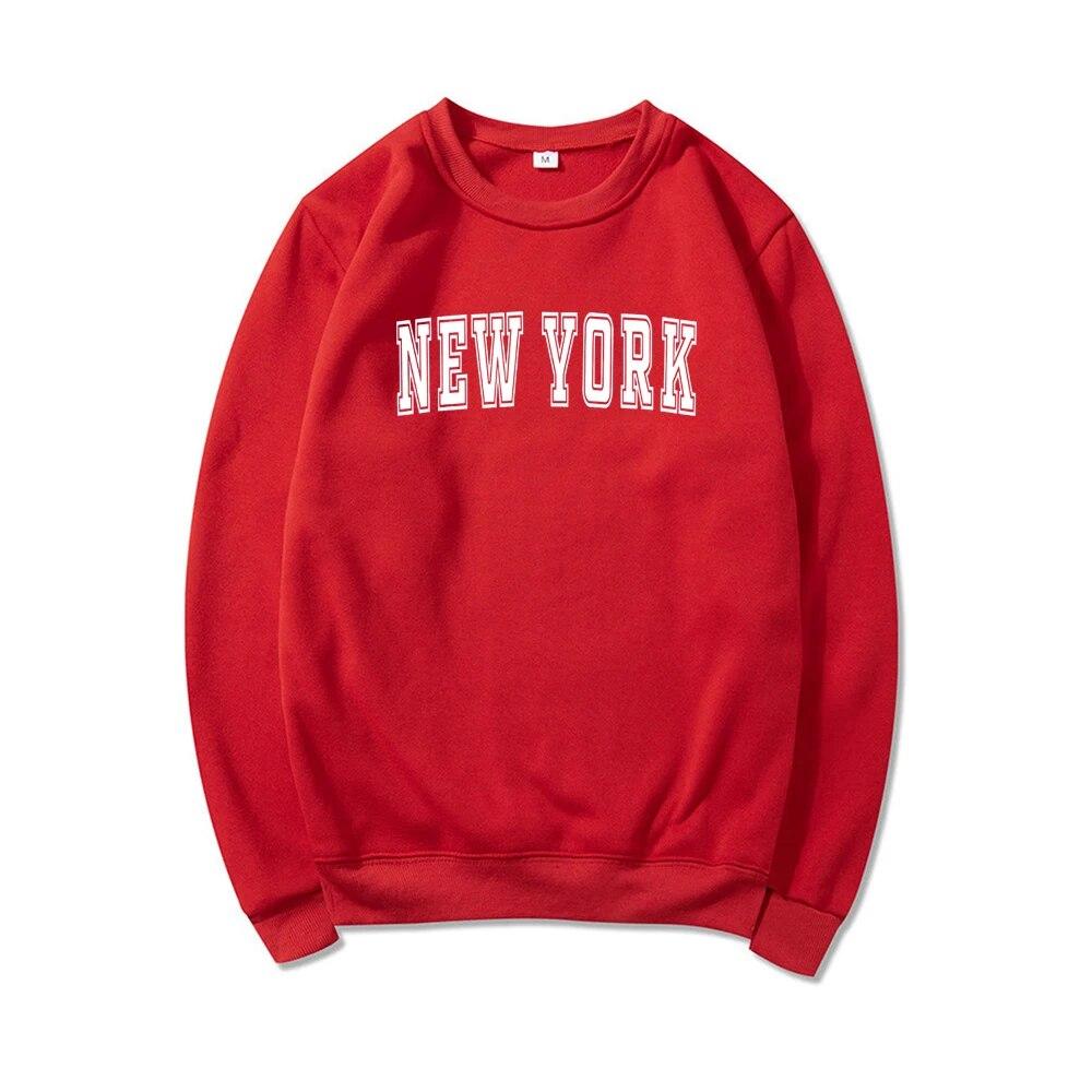 New York Sweatshirt New York City Crewneck Sweatshirt East Coast Sweatshirts New York Lover Gift Unisex College Pullovers Hoodie Unisex