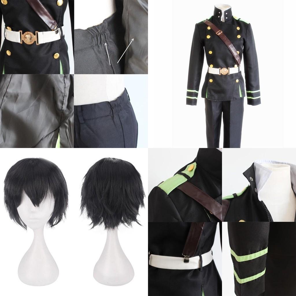 Premium Seraph Of The End Yichir Yuichiro Hyakuya Army Uniform Cosplay Costume Set